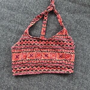 Small, cute, unique pattern crop top